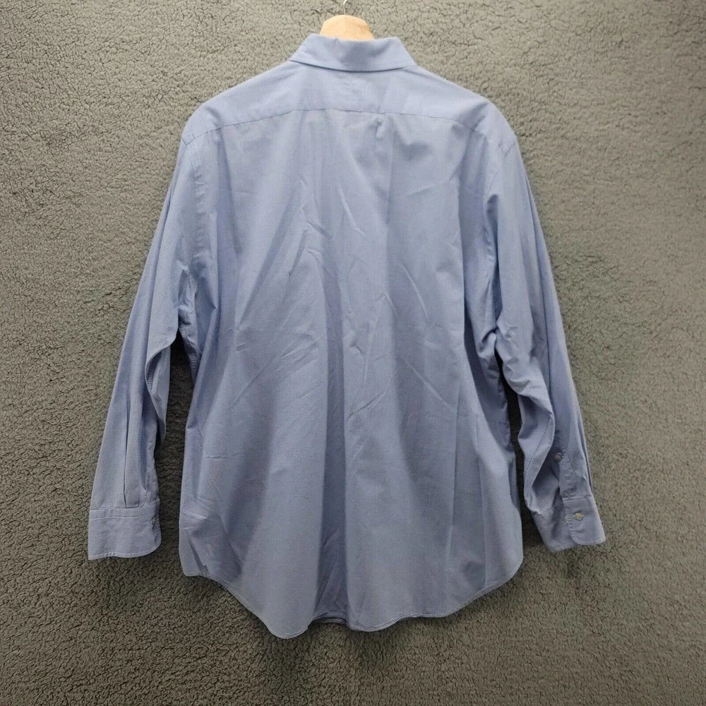 Polo‎ by Ralph Lauren Shirt Mens 16.5 32/33 Andrew Blue Long Sleeve Button Up